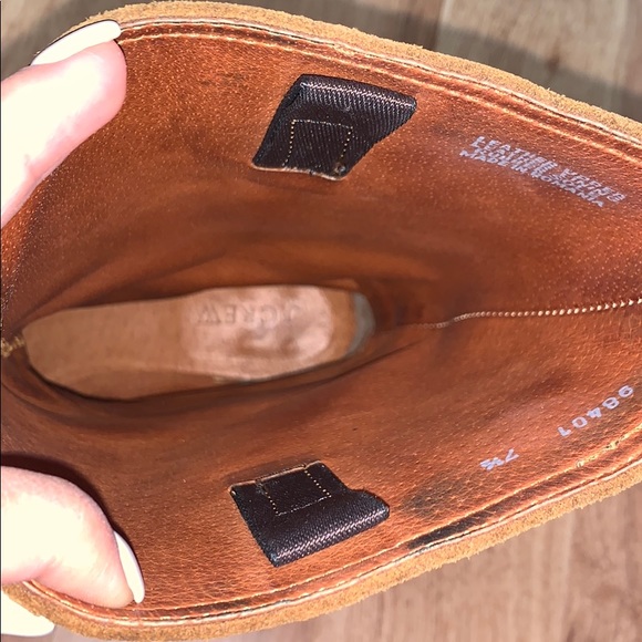 J Crew leather mid calf boots - Picture 2 of 7